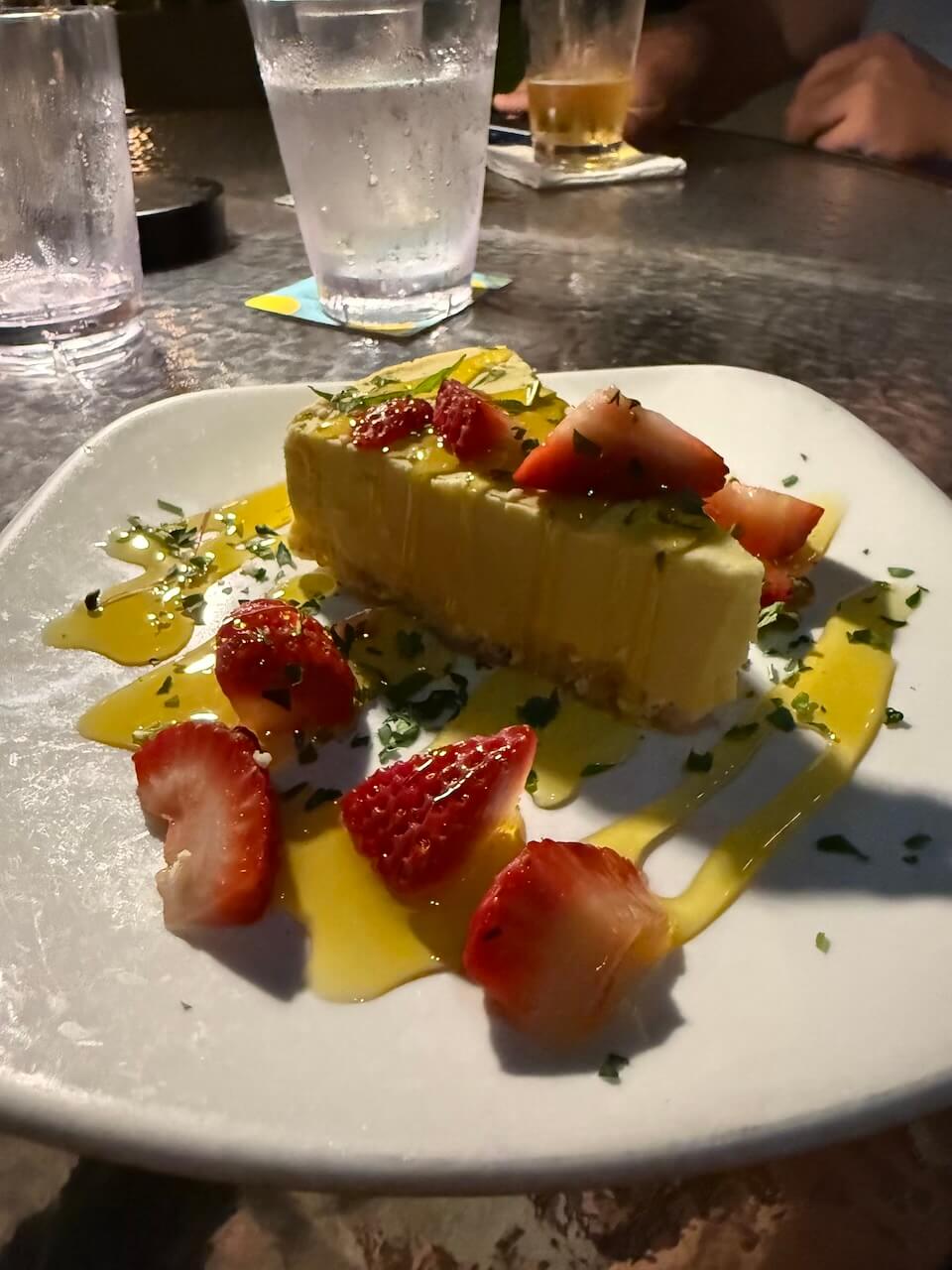 dessert at Duke's