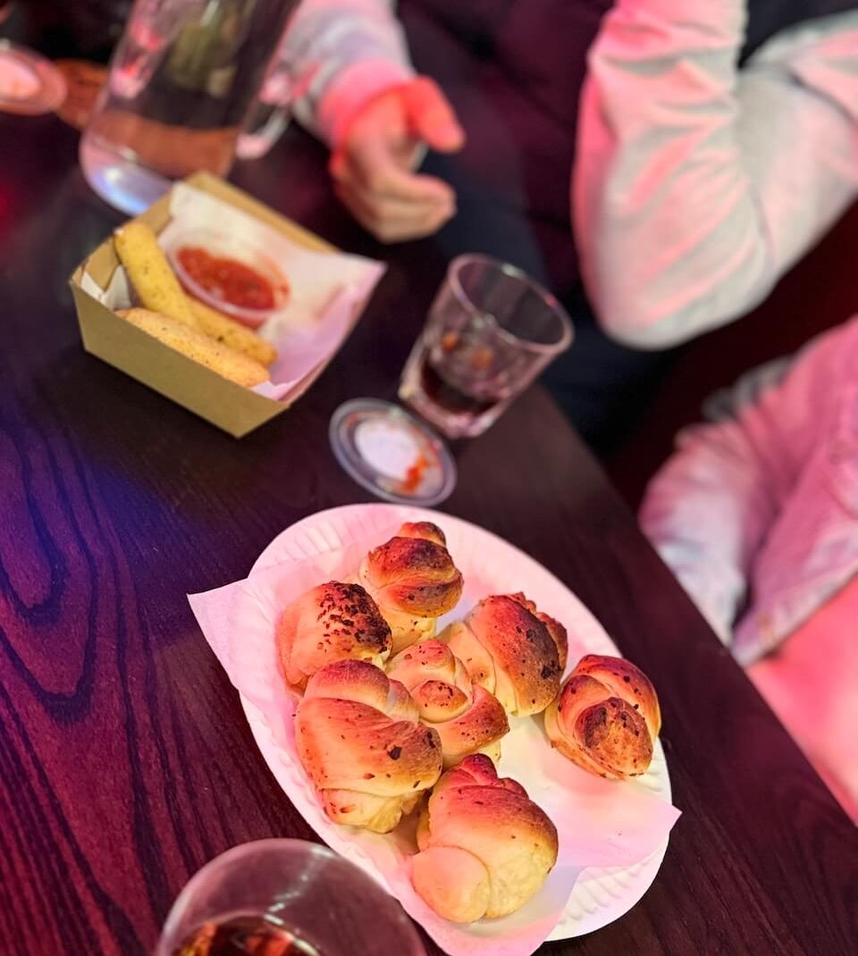 winter days in Australia post-mozzarella sticks and pizza knots