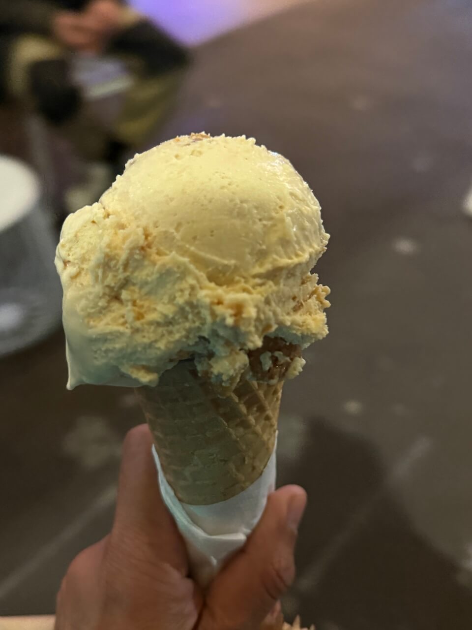 hazelnut ice cream