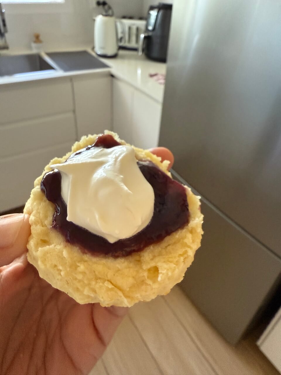 winter days in Australia post- scones