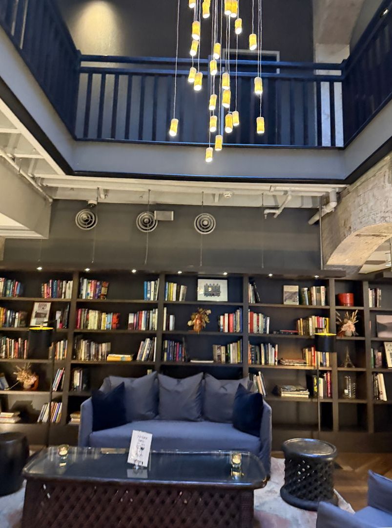 Lobby of the Harbor Rocks hotel