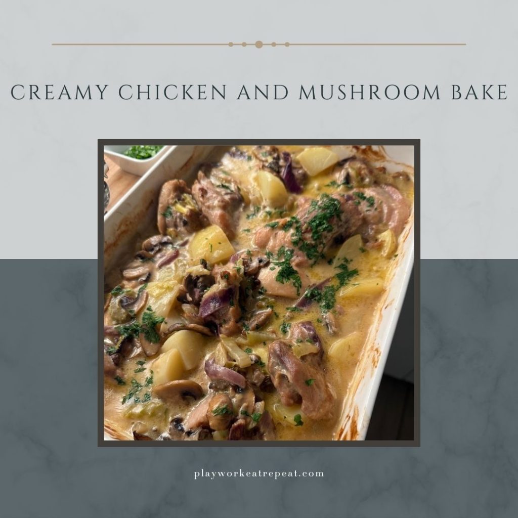 Creamy Chicken and Mushroom Bake