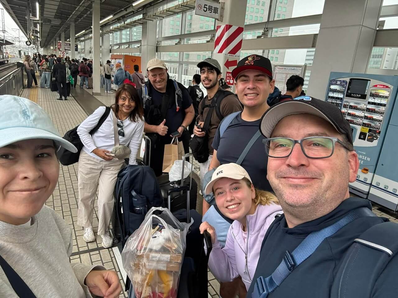 What’s Up Wednesday April 2026 group photo from Singapore and Japan trip