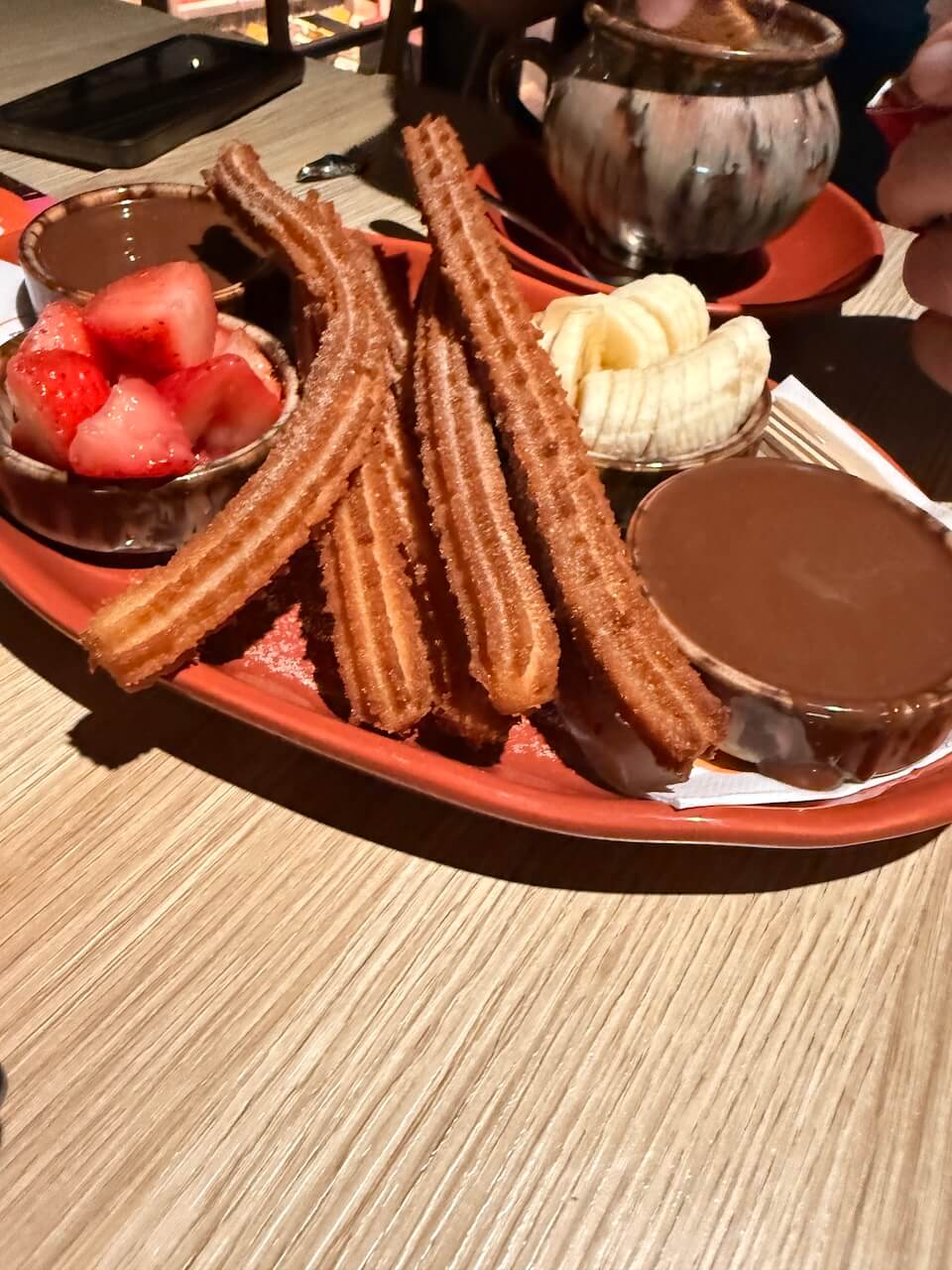 Friday favourites reflection plate of churros as mid week treat highlight