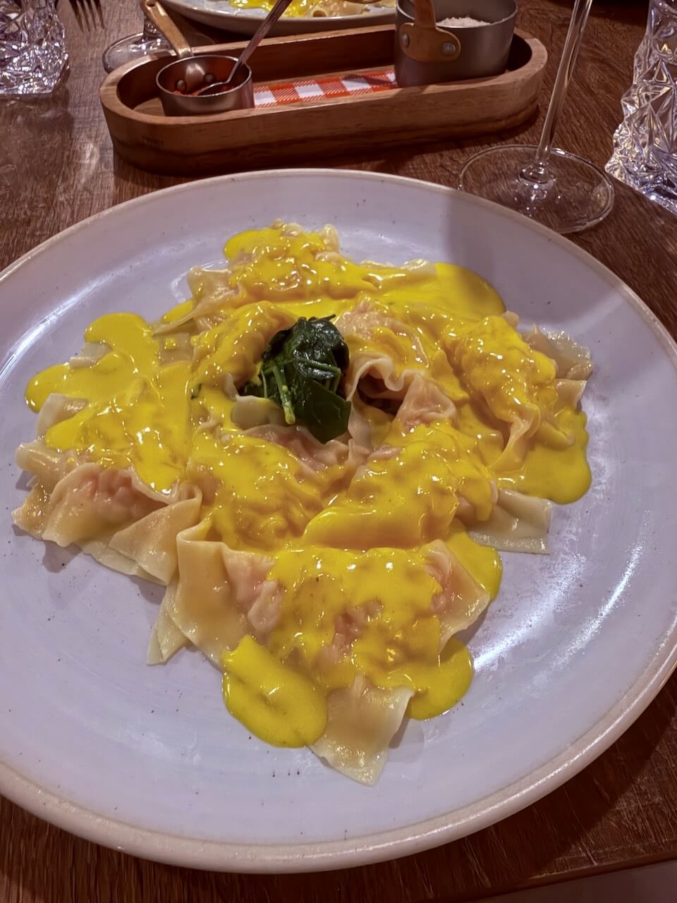 weekly favourites post a plate of ravioli