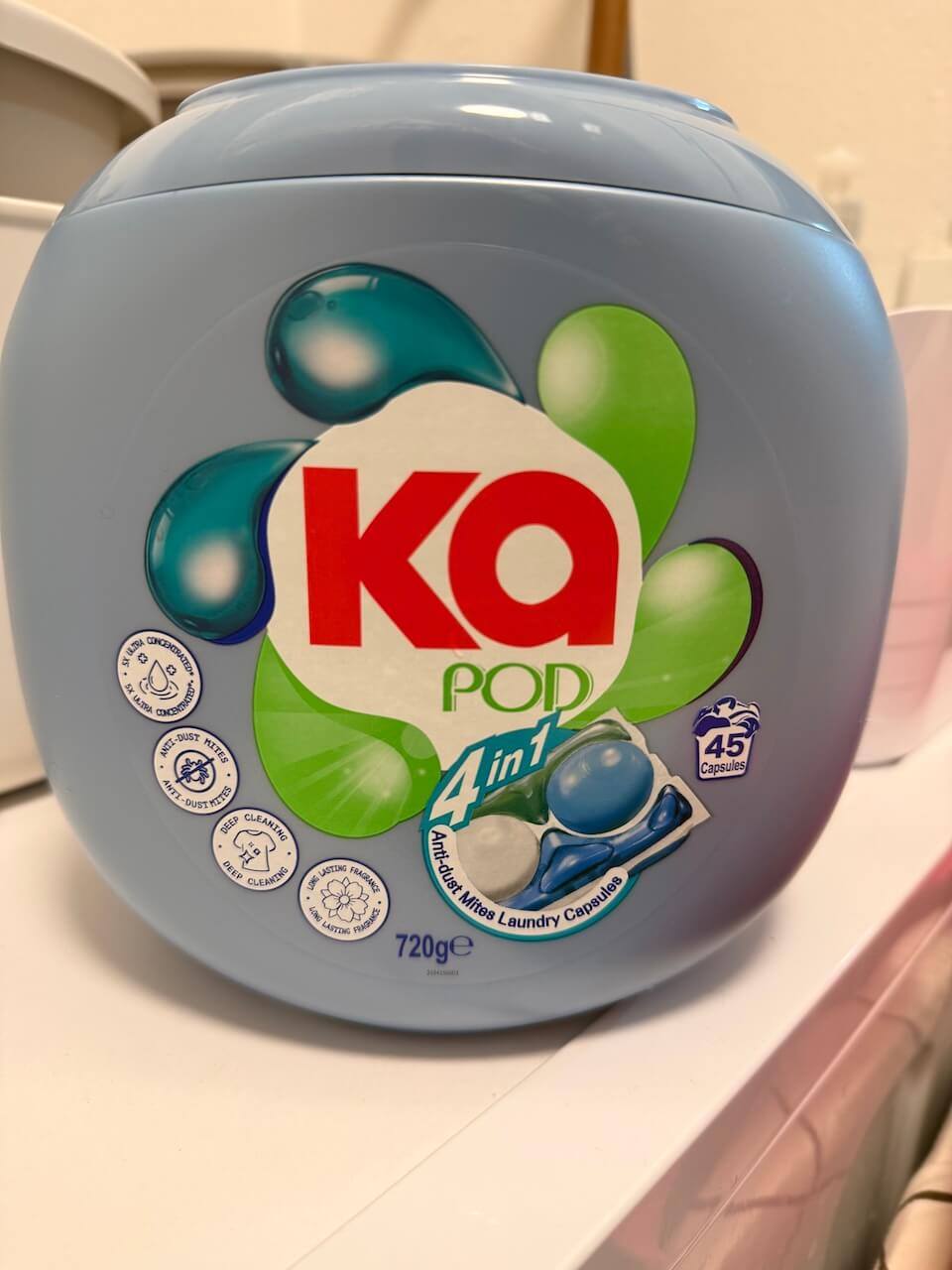 Friday catch up laundry routine with new laundry pods