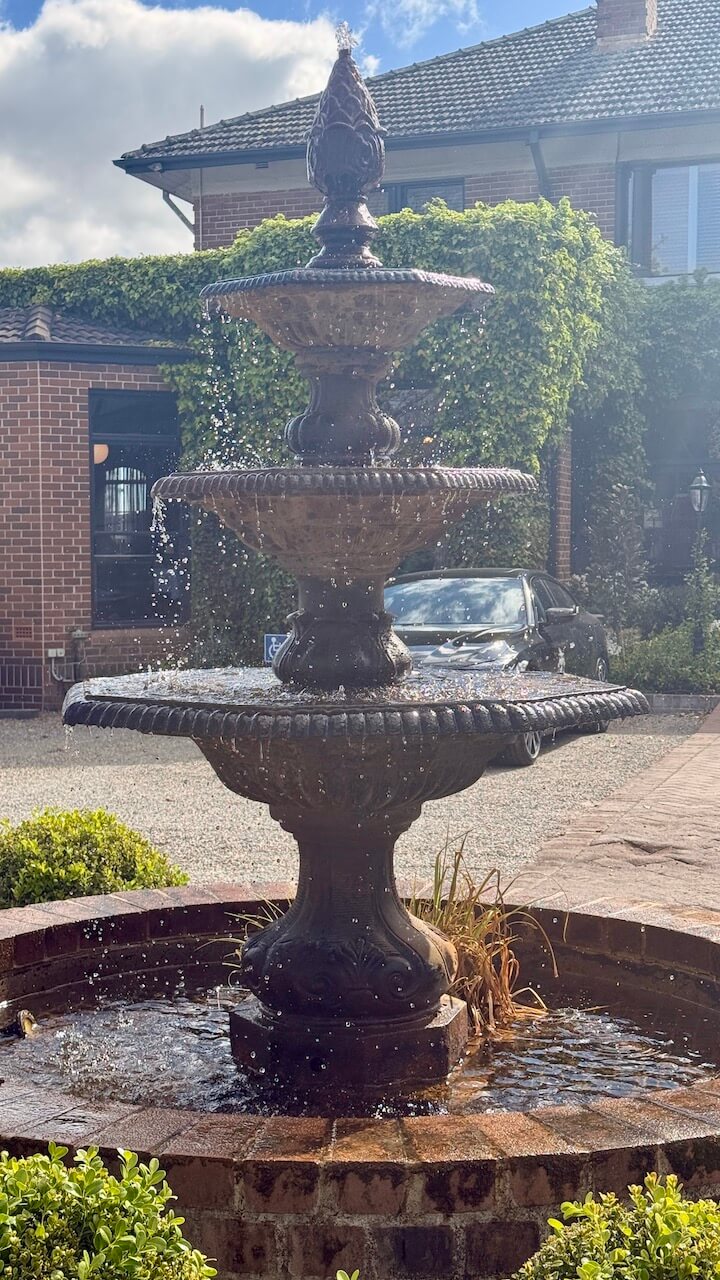 Fountain at Berida Hotel