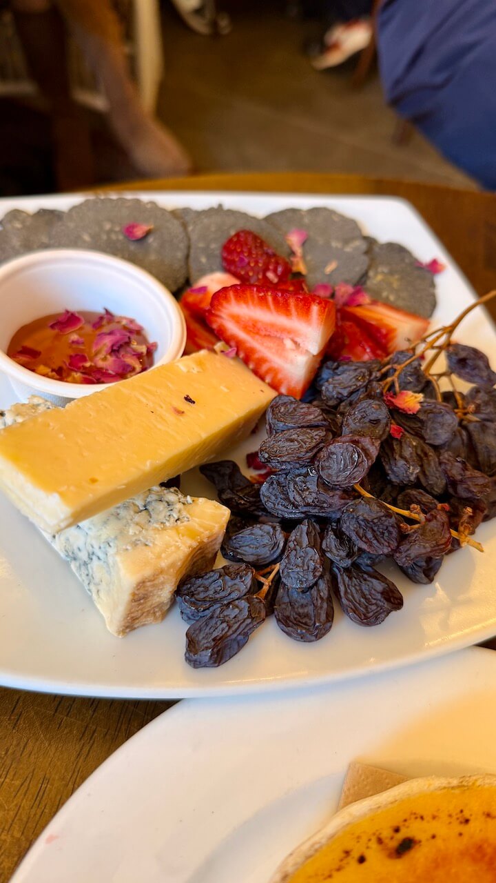 Cheese plate at Harry’s on Green Lane